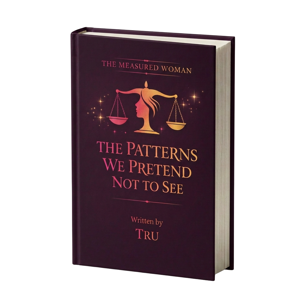 The Patterns We Pretend Not to See — hardcover edition of the book by Tru
